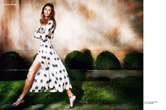 Bianca Balti por Marcin Tyszka  para a Elle França julho 2013