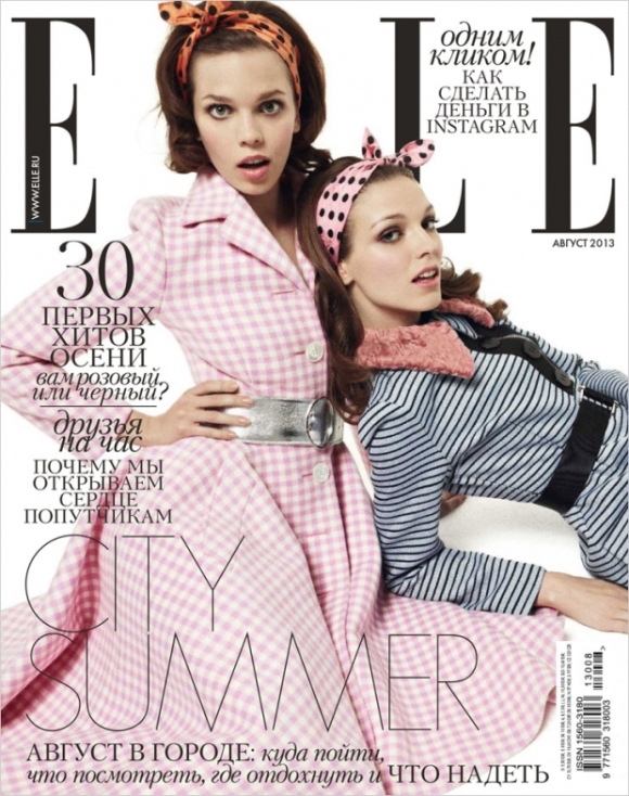Malgosia Baclawska e Olga Butkiewicz para a  Vogue Rússia